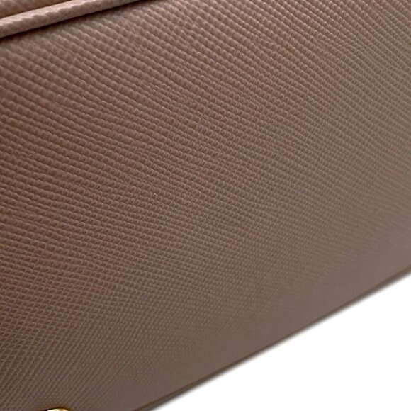 PRADA Panier 2WAYHandbag Leather Pink/Black 1BA212 - Picture 6 of 16